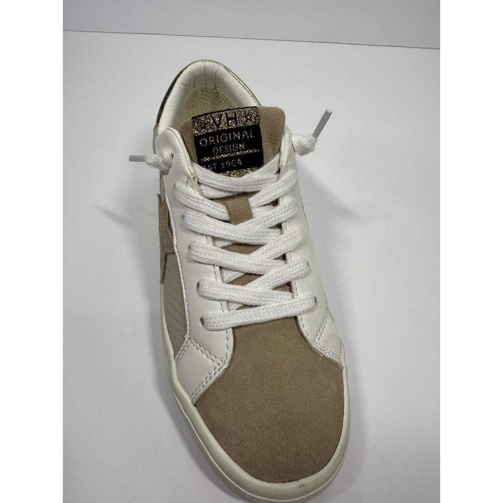 Vintage Havana Slip On Sneakers Women Size 6 Pierson Blush Taupe Leather Comfort - Picture 5 of 8